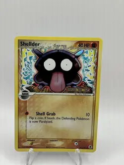 Pokemon Shellder (Delta Species) 63/101 Dragon Frontiers Reverse Holo NM - Image 1