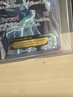 2013 POKEMON BLACK & WHITE PLASMA BLAST 99 FULL ART/DIALGA EX - Image 1