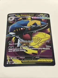 Pokemon TCG Mega Sharpedo ex 113/094 Me02: Phantasmal Flames Holo Ultra Rare - Image 1
