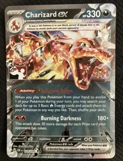 Charizard ex 125/197 - Obsidian Flames - Pokemon TCG - Double Rare - Image 1