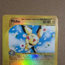 Pokemon Pichu Reverse Holo 22/165 Expedition E Series 2002 - Image 2