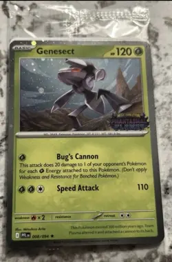 Pokemon Genesect 008 Mega Evolution Phantasmal Flames Best Buy Promo - Image 1