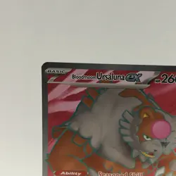 Pokemon Bloodmoon Ursaluna ex 202/167 Full Art Holo Twilight Masquerade - Image 2