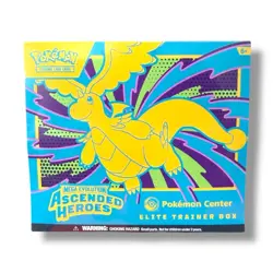 Pokemon TCG Ascended Heroes Pokemon Center Exclusive Elite Trainer Box ETB - Image 1