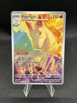 Rapidash 189/182 Illustration Rare | Pokemon TCG: Destined Rivals | Near Mint NM - Image 1