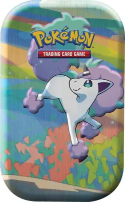 Pokemon TCG Galarian Ponyta Mini Tin 820650807077 - Image 1