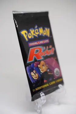 Pokemon 1st Edition Team Rocket Booster Pack Factory Sealed 1999-2000 WOTC - Image 4