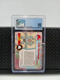 Pokemon Machamp #68 from Topps Series 1 First Print in a CGC 8 - Image 2
