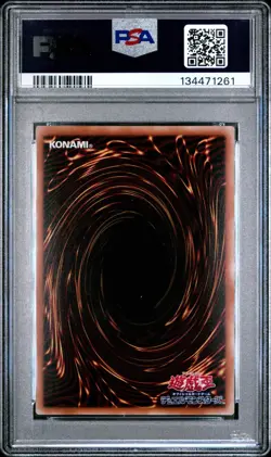 Yugioh Jinzo Ultimate Rare Sanctuary In The Sky PSV 308-057 Japanese PSA 8 - Image 2