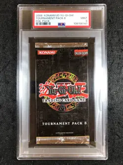 PSA 9 Yu-Gi-Oh 2006 Tournament Pack 8 Booster Pack 147 - Image 1