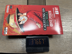 One Piece OP-13 CARRYING ON HIS WILL Sleeved Booster Pack - Heavy - 37.66 grams - Image 1