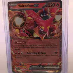 Pokemon Volcanion EX Sv09 Journey Together 031/159 Holo Double Rare 220 HP Card - Image 1