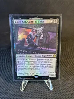 Black Cat, Cunning Thief Marvel's Spider-Man Foil - Image 1
