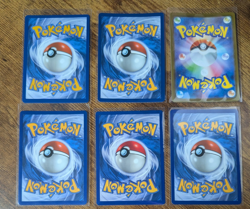Pokemon TCG - 6 Card lot - Shadowless Machop Gengar Espeon Ludicolo - ALL NM - Image 2