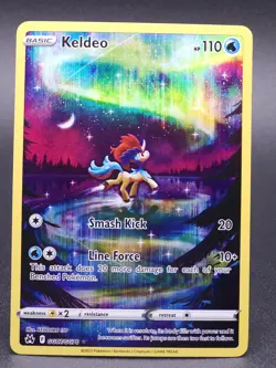 Pokemon TCG Keldeo Card GG07/GG70 Crown Zenith Galarian Gallery NM - Image 1