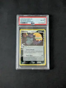 PSA 8 Nidoking #6 Holo ex Dragon Frontiers Pokemon 2006 Vintage Near Mint - Image 1