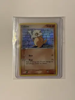Pokemon TCG Cubone 60/113 EX Delta Species Reverse Holo Stamped 2005 - MP/HP! - Image 1