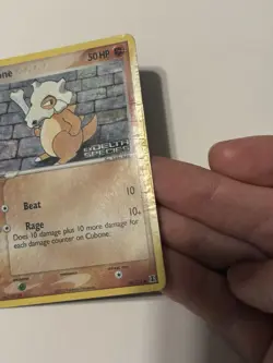 Pokemon TCG Cubone 60/113 EX Delta Species Reverse Holo Stamped 2005 - MP/HP! - Image 3