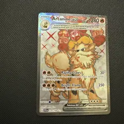 Arcanine EX - 2023 Pokemon Scarlet & Violet - 224/198 - Holo Ultra Rare Full Art - Image 1