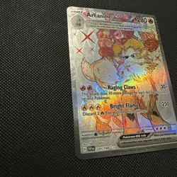 Arcanine EX - 2023 Pokemon Scarlet & Violet - 224/198 - Holo Ultra Rare Full Art - Image 2