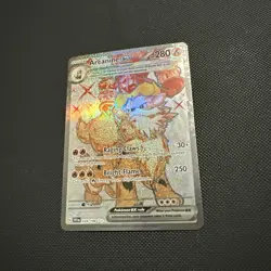 Arcanine EX - 2023 Pokemon Scarlet & Violet - 224/198 - Holo Ultra Rare Full Art - Image 3