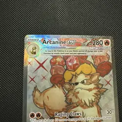 Arcanine EX - 2023 Pokemon Scarlet & Violet - 224/198 - Holo Ultra Rare Full Art - Image 5