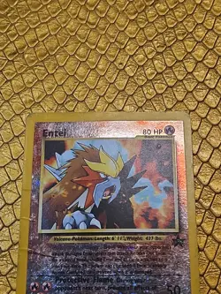 Pokemon TCG Entei Wizards Black Star Promos 34 Holo Promo Promo - Image 2