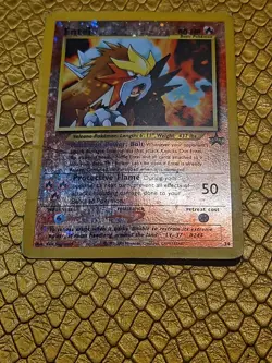 Pokemon TCG Entei Wizards Black Star Promos 34 Holo Promo Promo - Image 3