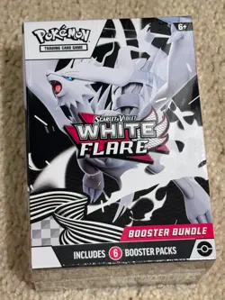Pokemon TCG: Scarlet & Violet White Flare Booster Bundle 6 Packs Factory Sealed - Image 2