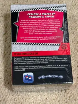 Pokemon TCG: Scarlet & Violet White Flare Booster Bundle 6 Packs Factory Sealed - Image 3