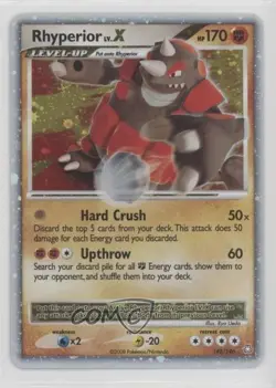 Rhyperior Lv X Pokemon Diamond & Pearl Legends Awakened #145 2008 - Image 1
