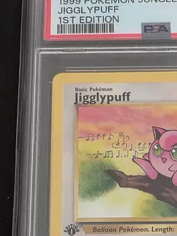 1999 Pokemon Jungle Jigglypuff 1st Edition #54/64 PSA 8 NM-MT WOTC Vintage TCG - Image 5