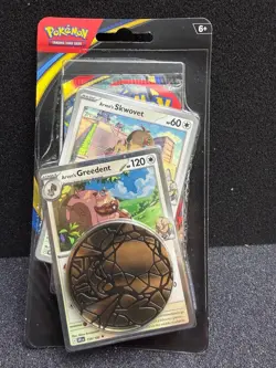 Pokemon TCG Phantasmal Flames - 2x Premium Checklane Blister (Greedent+Magcargo) - Image 4