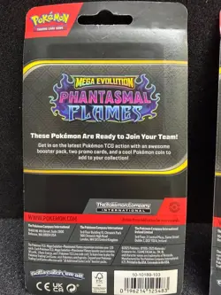 Pokemon TCG Phantasmal Flames - 2x Premium Checklane Blister (Greedent+Magcargo) - Image 5