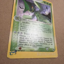 Pokemon TCG Cacturne 2/100 Holo Sandstorm E-Reader 2003 - Image 5