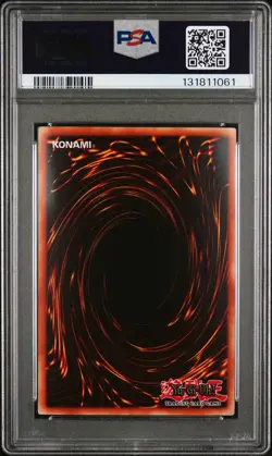 2004 YU-GI-OH! PROMO DAWN OF DESTINY-XBOX #002 DARK SAGE PSA 9 - Image 2