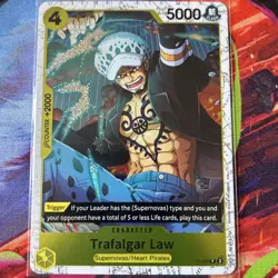 One Piece PRB02 Trafalgar Law Pirate Foil P-088 Reprint The Best Vol.2 - Image 1