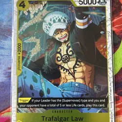One Piece PRB02 Trafalgar Law Pirate Foil P-088 Reprint The Best Vol.2 - Image 3