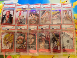 PSA 10 One Piece Film Red Graded Card Set Card Sequential Set of 12 From Japan - Image 1