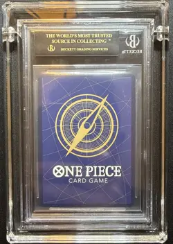 One Piece CCG Monkey.D.Luffy 1st Anniversary Special ST01-012 BGS 10 BLACK LABEL - Image 2