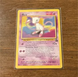 Mew 08/53 Wotc Promo Regular 50 HP Basic Pokemon TCG Wizards Card Stock English - Image 1