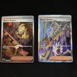 Pokemon Boss's Orders Trainer Full Art Holo Rare Card 248/193 - 248/193 Set NM - Image 1