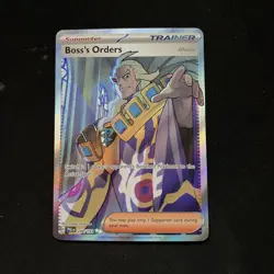 Pokemon Boss's Orders Trainer Full Art Holo Rare Card 248/193 - 248/193 Set NM - Image 2