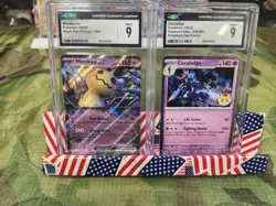 Pokemon cards / 1 Graded 9 Mimikyu EX Promo / 1 Graded 9 Ceruledge Paldean Fates - Image 1