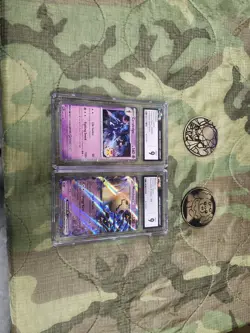 Pokemon cards / 1 Graded 9 Mimikyu EX Promo / 1 Graded 9 Ceruledge Paldean Fates - Image 3