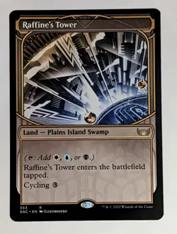 (Normal) Raffine's Tower (Showcase) (353) Streets of New Capenna Mtg NM - Image 1