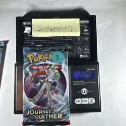 Heavy! 22.46g! Pokemon Journey Together Booster Pack Sealed - Image 1