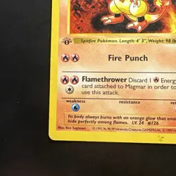 Pokemon Vintage First Edition Magmar 036/102 Base Set (Shadowless) Wotc 1999 - Image 5