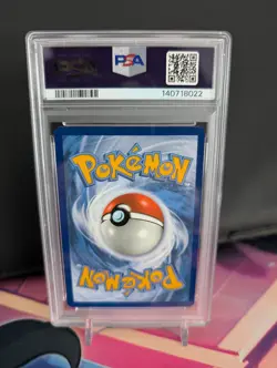 2021 POKEMON SWSH BSP FA/VAPOREON VMAX VAPOREON VMAX PREM.COLL. PSA 8.5 SWSH182 - Image 2