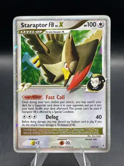 Staraptor FB Lv.X 147/147 Supreme Victors Holo Pokemon TCG - Image 1